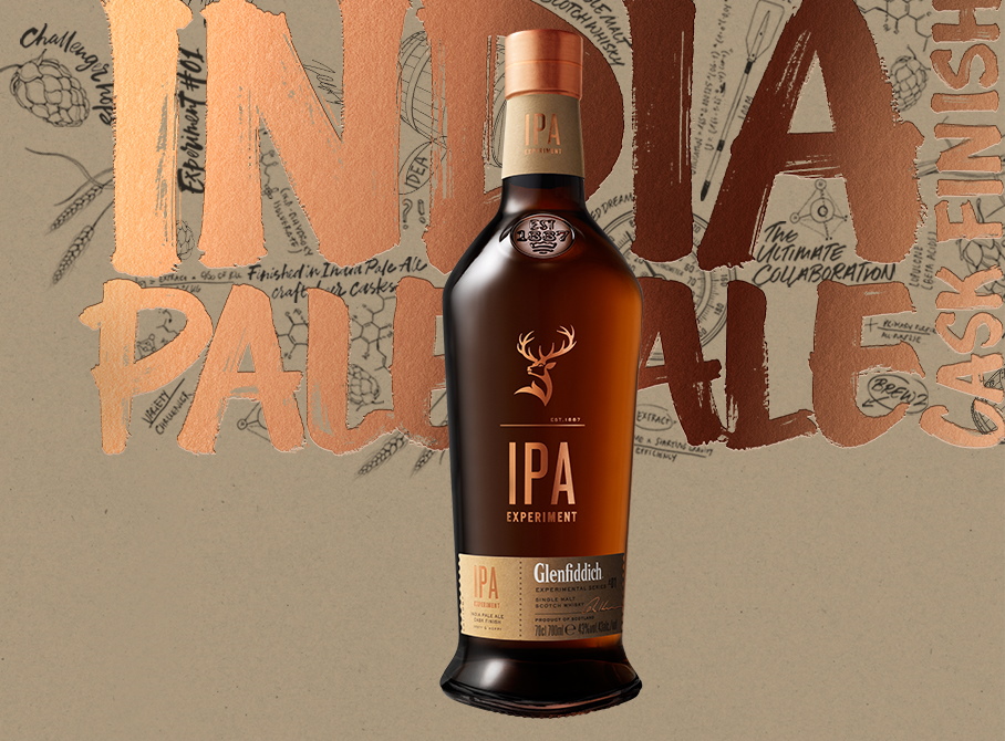 Glenfiddich IPA Experimental Collection Single Malt Whisky 43% Vol. 0,7 l