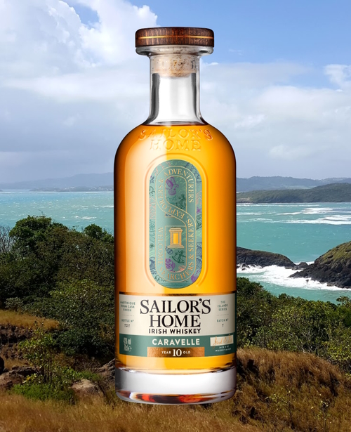 Sailor's Home Caravelle Irish Whiskey mit Tube 46% Vol. 0,7 l